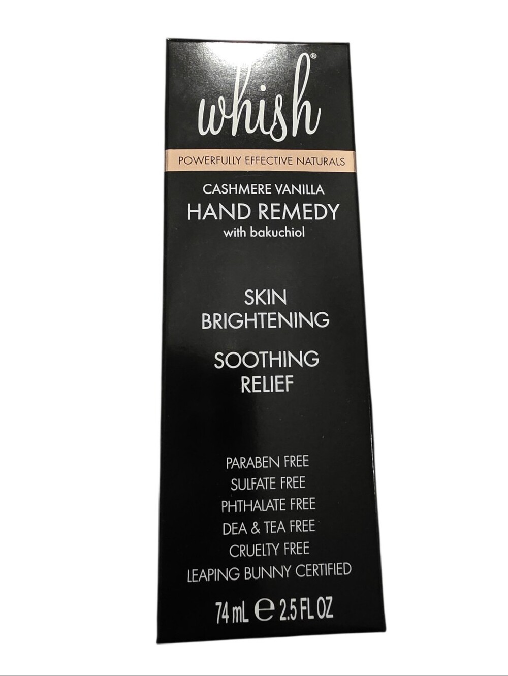 whish Cashmere Vanilla Hand Remedy Cream - New